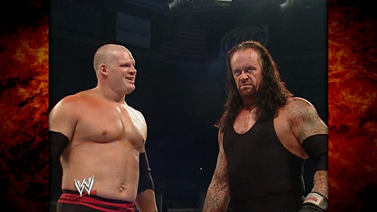 The Undertaker & Kane vs Mr. Kennedy & MVP No DQ Tag Team Match 11/3/06 (2/3)