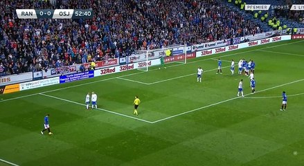 Nikola Katic  Goal HD - Rangers (Sco)	1-0	Osijek (Cro) 02.08.2018