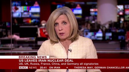 Iran's President Hassan Rouhani responds to the Trumps announcement- BBC News