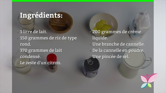 Comment faire du riz au lait
