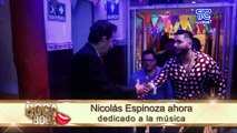 Nicolas Espinoza dedicado a la música