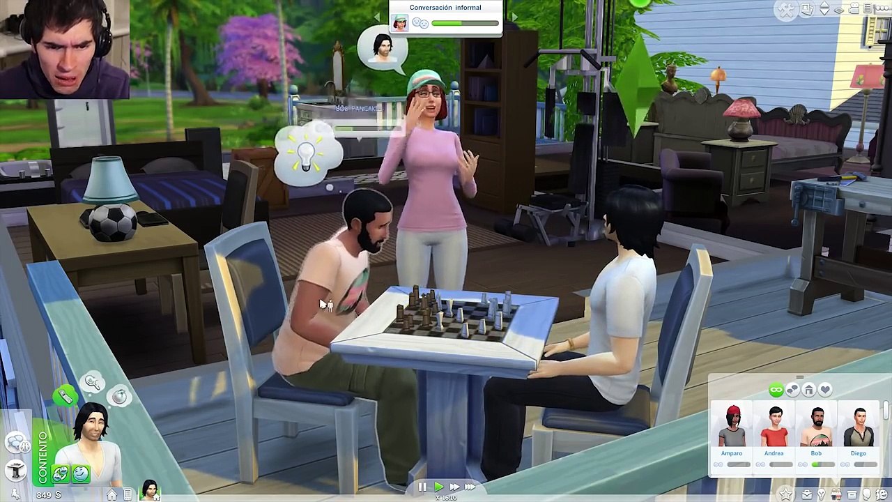 ¿QUIERES SER MI NOVIA? | Los Sims 4 (4) JuegaGerman