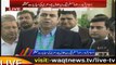 اسلام آباد:رہنما مسلم لیگ(ن)طلال چودھری کی میڈیا سے گفتگو