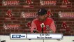 Alex Cora addresses media prior to Red Sox series against Yankees