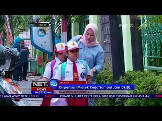 Pegawai Pemprov DKI Wajib Antar Anak ke Sekolah Hari Pertama - NET10