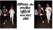 Deepika Padukone and Ranveer singh spotted at Mumbai airport secret vacation  back from US