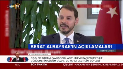 Berat Albayrak'ın açıklamaları