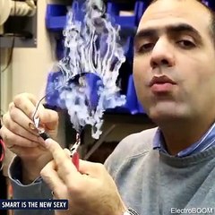 When something goes wrong during an experiment. via ElectroBOOM