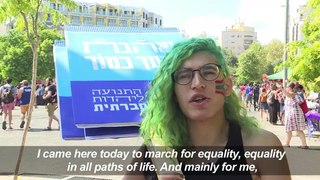Thousands join Gay Pride parade in Jerusalem