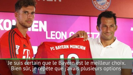 Bayern - Goretzka : "Le Bayern est le meilleur choix possible"