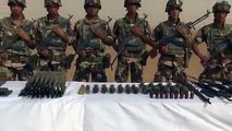 الجيش يعثر على مخبأ للأسلحة والذخيرة في برج باجي مختار