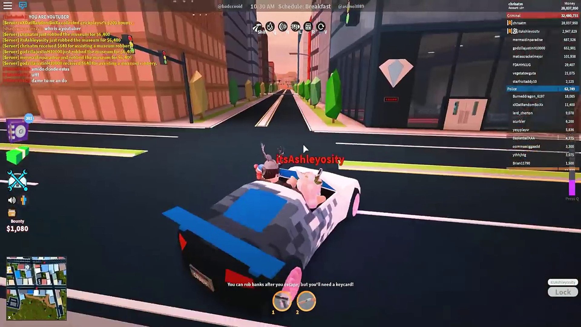 Roblox Jailbreak 164 All Ways To Make Most Money Robbing Everything - dantdm roblox jailbreak videos