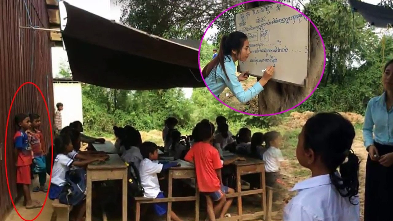 អ្នកគ្រូក្រមុំ ចំណាយពេលវេលា ទាំងថវិការ ជួយបង្រៀនដល់ក្មេងៗក្រីក្រ, Khmer fresh news today
