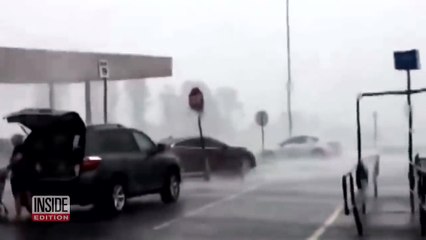 Severe Storm Won’t Stop Elderly West Virginia Woman From Loading Groceries