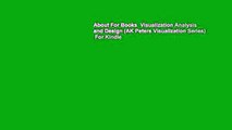 About For Books  Visualization Analysis and Design (AK Peters Visualization Series)  For Kindle