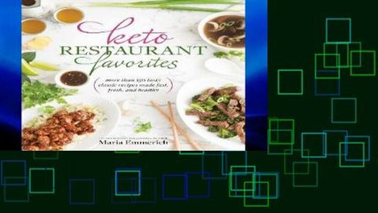 Get Full Keto Restaurant Favorites D0nwload P-DF