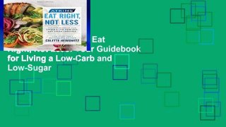 Reading Full Atkins: Eat Right, Not Less: Your Guidebook for Living a Low-Carb and Low-Sugar