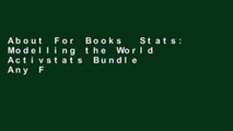 About For Books  Stats: Modelling the World Activstats Bundle  Any Format