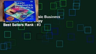 Complete acces  Basic Business Statistics Review Copy  Best Sellers Rank : #3