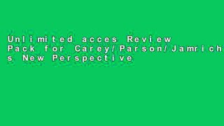 Unlimited acces Review Pack for Carey/Parson/Jamrich/Oja/Ageloff s New Perspectives on Microsoft