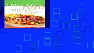 Full Trial Low-Carb Meals in Minutes P-DF Reading