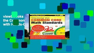 viewEbooks & AudioEbooks Teaching the Common Core Math Standards with Hands-On Activities, Grades