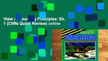 View Accounting Principles: Bk. 1 (Cliffs Quick Review) online