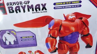 Baymax Armor Up Action Figure Disney Big Hero 6 Playset!