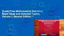 [book] Free Mathematical Statistics: Basic Ideas and Selected Topics, Volume I, Second Edition: 1