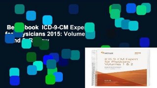 Best ebook  ICD-9-CM Expert for Physicians 2015: Volume 1 and 2  Review