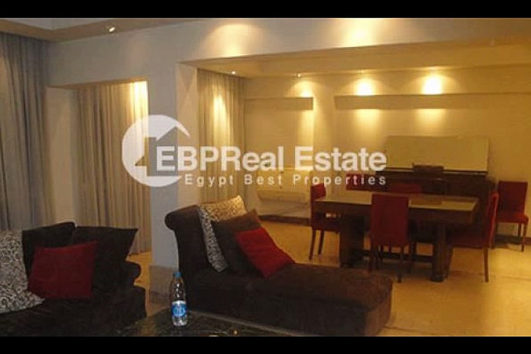 apartment in maadi sarayat for rent Suitable for average family ultra modern furniture