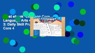 Best ebook  Common Core Language Arts 4 Today, Grade 3: Daily Skill Practice (Common Core 4