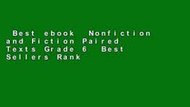 Best ebook  Nonfiction and Fiction Paired Texts Grade 6  Best Sellers Rank : #1