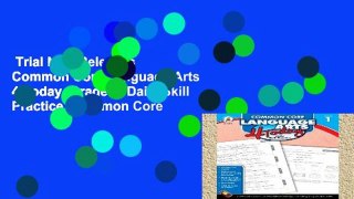 Trial New Releases  Common Core Language Arts 4 Today, Grade 1: Daily Skill Practice (Common Core