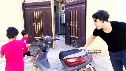 اخواني الصغار #هددوني بلسلاح وشردو بلعربانه مالتي