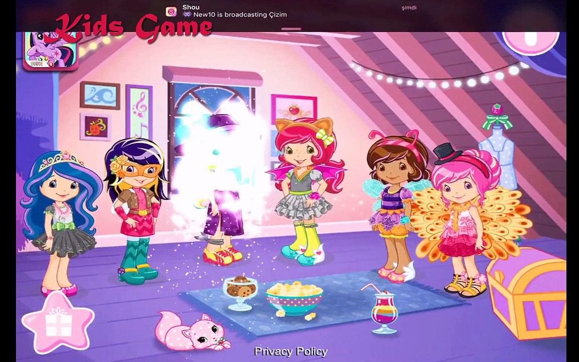 Strawberry Shortcake Dress Up Dreams Part 6 Kids Game