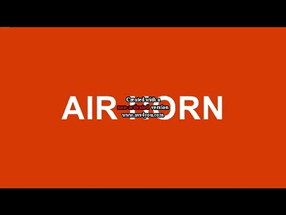 Cartoon Air Horn Sound Effects