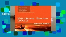 Best ebook  Windows Server 2012 Unleashed  Unlimited