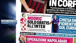 Luka Modric veut filer à l'Inter Milan | Revue de presse