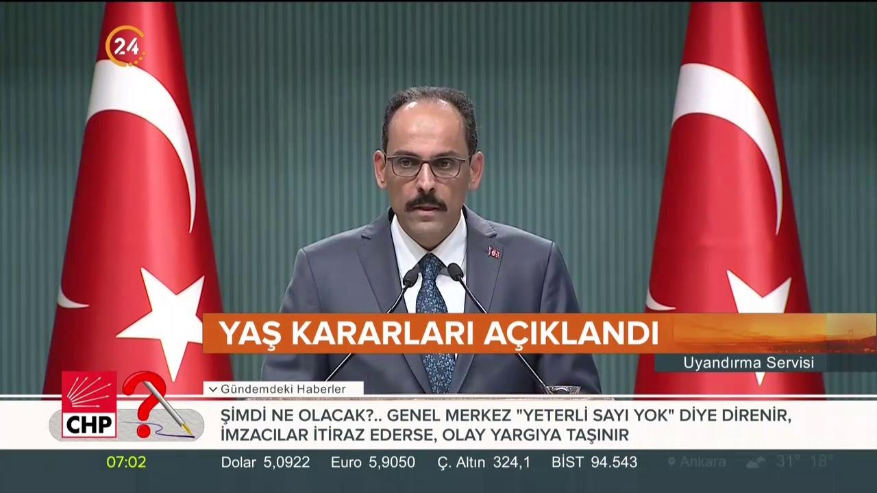 İşte YAŞ kararları