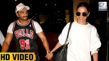 SO CUTE! Ranveer Singh And Deepika Padukone Return From Holidays Holding Hands