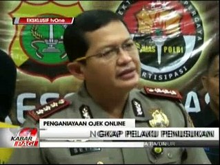 Polisi Tangkap Pelaku Penusukan Gojek