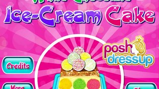 White Chocolate Ice Cream Cake Free Kids Game Movie HD Cooking Games For Girls