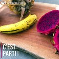Milkshake Pitaya Ananas Banane