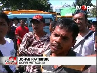 Ricuh, Sopir Metromini Tolak Keberadaan Bus Bantuan