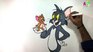 How to Draw Tom and Jerry II Learn to draw Tom & Jerry in easy steps #abcdanybodycandraw