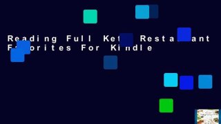 Reading Full Keto Restaurant Favorites For Kindle