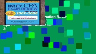 Ebook Wiley CPA Examination Review: Problems and Solutions (Wiley Cpa Examination Review Vol 2: