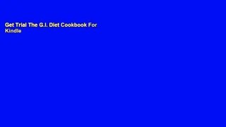 Get Trial The G.I. Diet Cookbook For Kindle