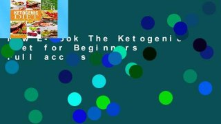 New E-Book The Ketogenic Diet for Beginners Full access